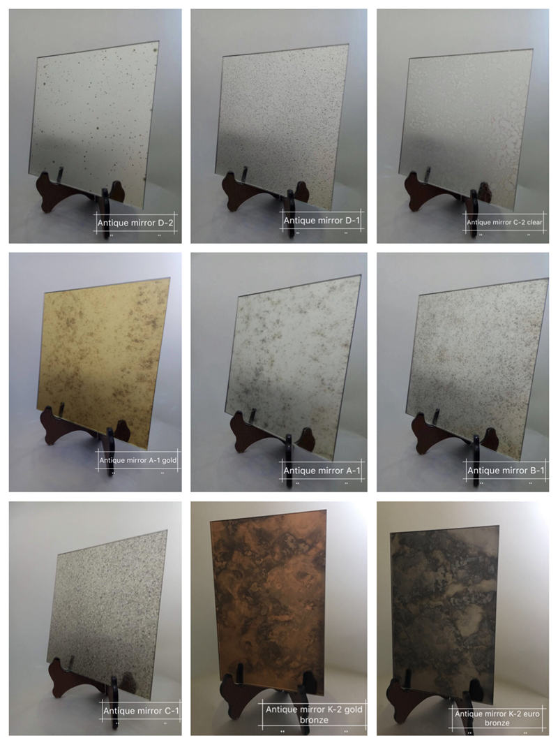 Antique Mirror Glass Production list